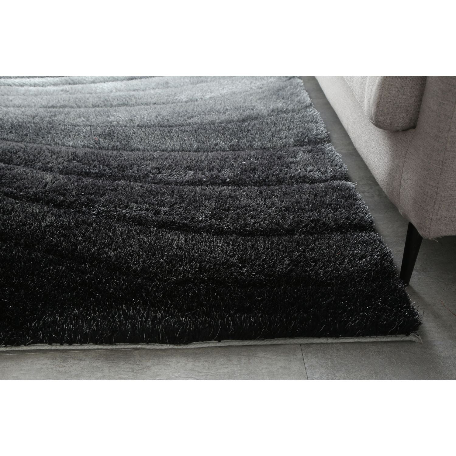 "3D Shaggy" Hand Tufted Area Rug
